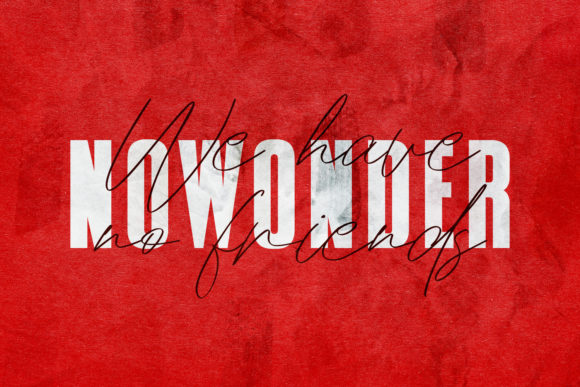 Offenders Club Duo Font PNG with transparent background - Preview 2