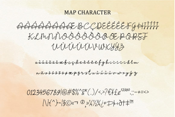 Pine Cinnamon Font PNG with transparent background - Preview 6