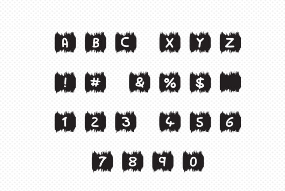 Play Sound Wave Font PNG with transparent background - Preview 1