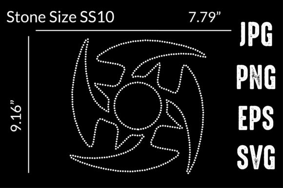 Tattoo Rhinestone Templates Gráfico Plantillas de Impresión Por TRANSFORM20