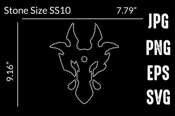 Tattoo Rhinestone Templates Grafik Druck-Vorlagen Von TRANSFORM20