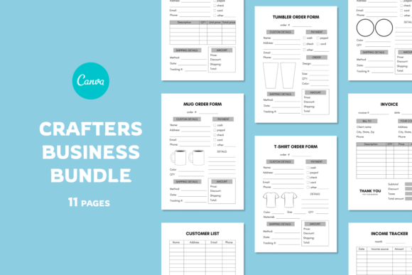 Editable Crafters Business Bundle