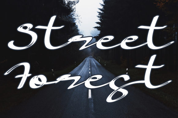 Luwung Green Font PNG with transparent background - Preview 3