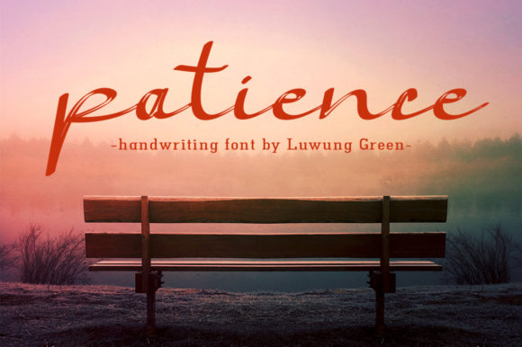 Luwung Green Font PNG with transparent background - Preview 1