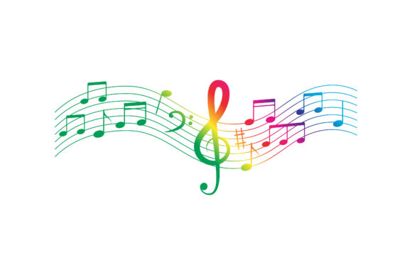 Music Note Icon Vector Logo