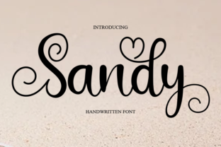 Sandy Font by cans studio · Creative Fabrica