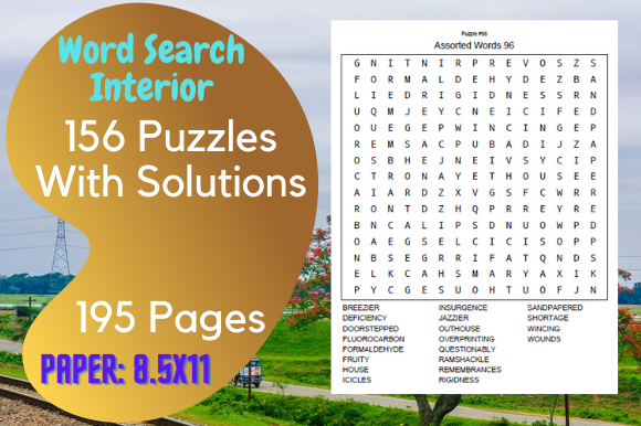 Word Search Activity Interior