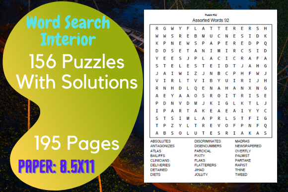 Word Search Activity Interior