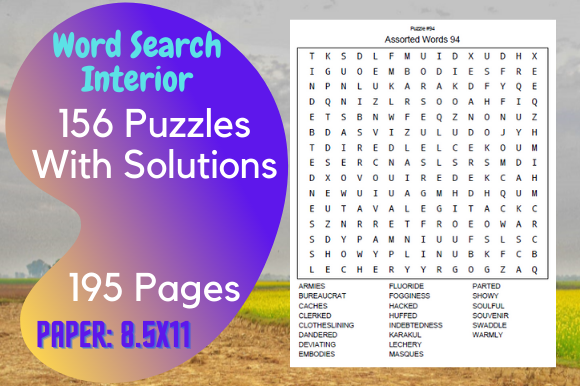 Word Search Activity Interior