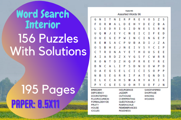 Word Search Activity Interior
