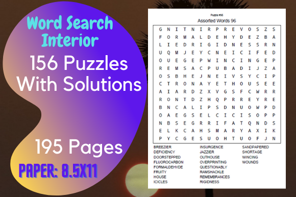 Word Search Book for KDP