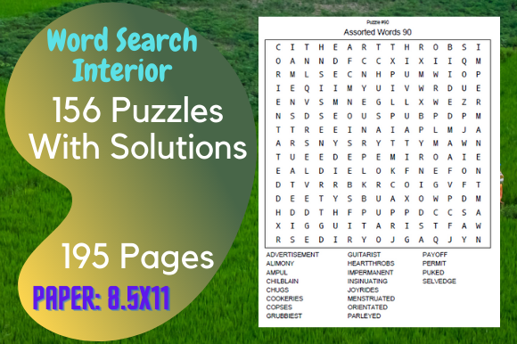 Word Search Book for KDP