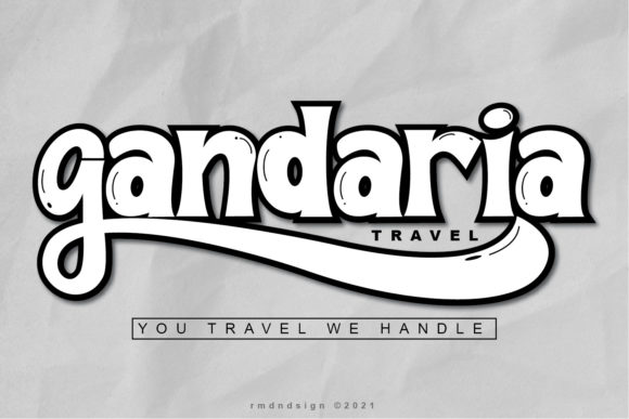 Blacky Font - Preview 2