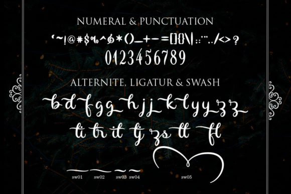 Butterfly Font - Preview 6