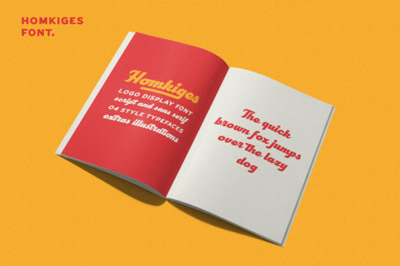 Homkiges Font PNG with transparent background - Preview 5