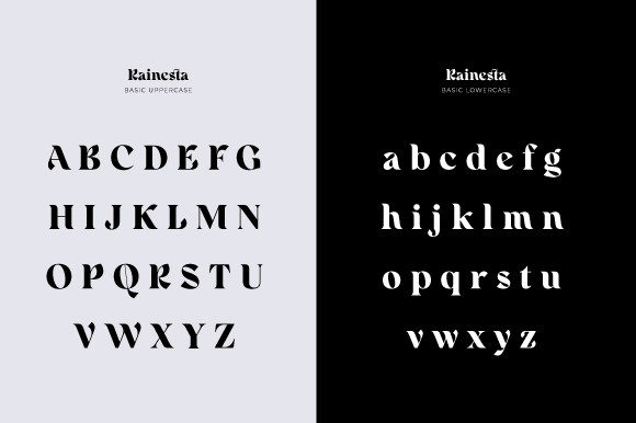 Rainesta Font PNG with transparent background - Preview 4