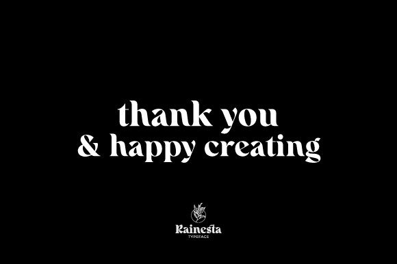 Rainesta Font PNG with transparent background - Preview 5