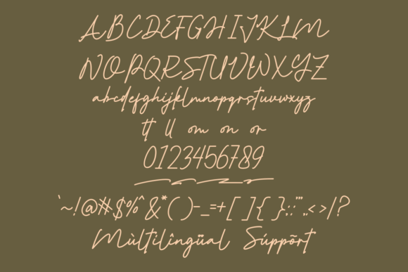 Andhira Font PNG with transparent background - Preview 4