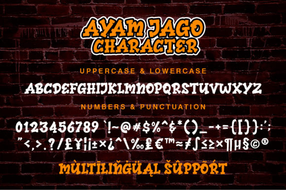 Ayam Jago Font - Preview 5