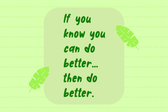 Banana Leaf Font - Preview 3