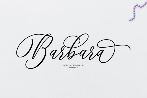 Barbara Script Font - Preview 4