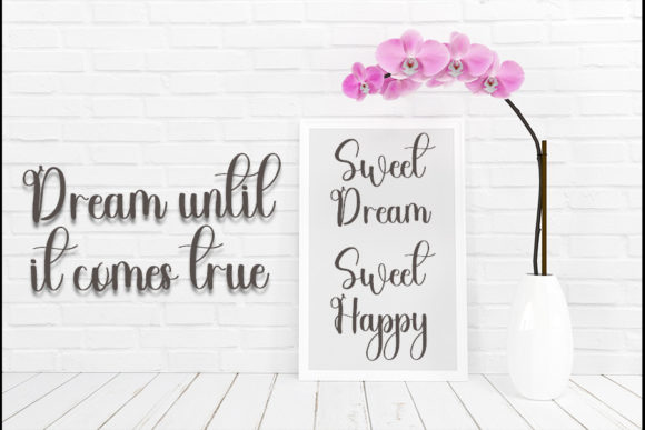 Barrystha Font - Preview 1
