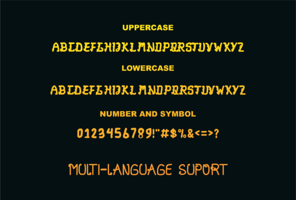 Battel Fire Font - Preview 3