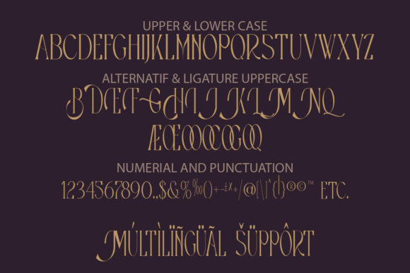 Belganora Font - Preview 5