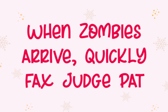 Christmas Farmhouse Font - Preview 3
