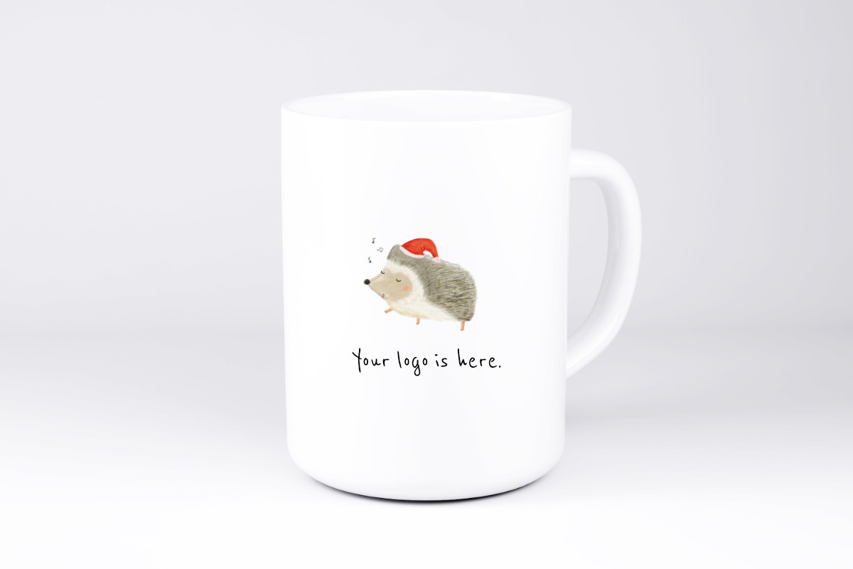 Cute Hedgehog Merry Christmas Cliparts - photo 3