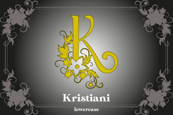 Delima Ornament Font PNG with transparent background - Preview 3
