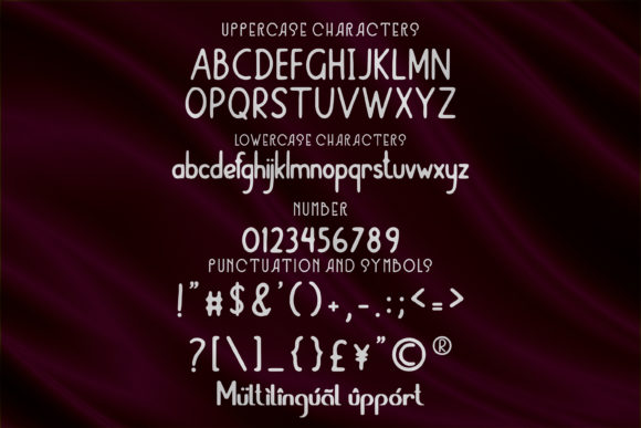False Note Font - Preview 5
