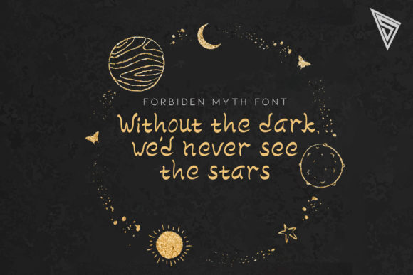 Forbidden Myth Font - Preview 1