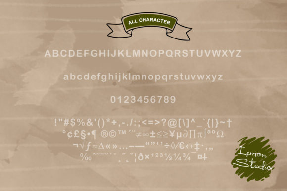 Greenity Font - Preview 6
