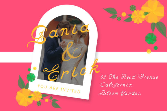 Hello Bloom Font - Preview 3