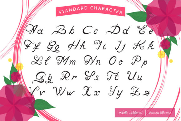 Hello Bloom Font - Preview 5