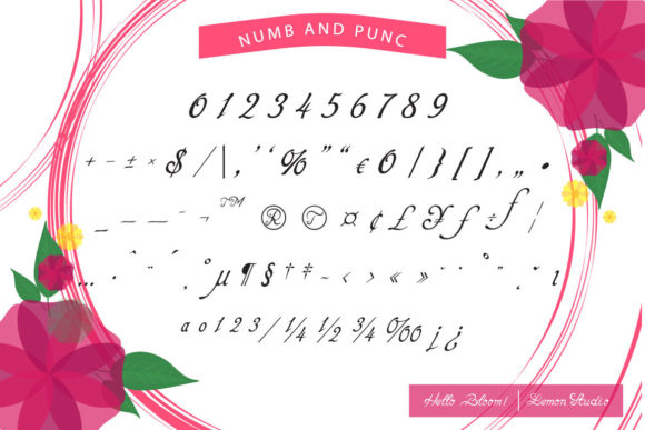 Hello Bloom Font - Preview 6