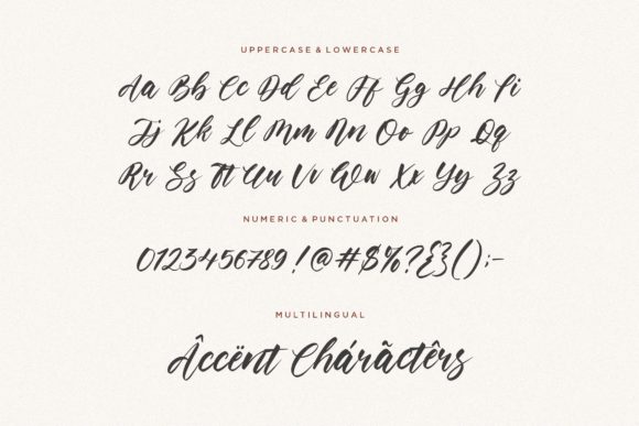 Heroic Trouble Script Font PNG with transparent background - Preview 5