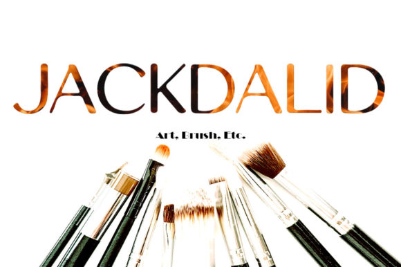 Jackdalid Font PNG with transparent background - Preview 3