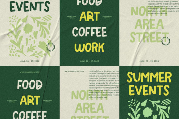 Moreganic Font PNG with transparent background - Preview 5