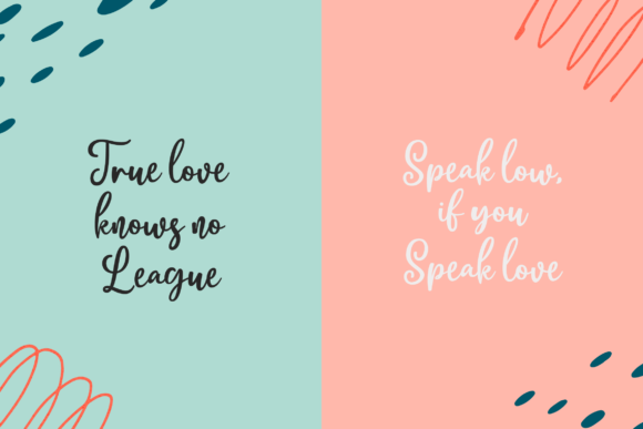 Nabila Delight Font PNG with transparent background - Preview 2