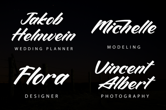Nocturnal Font PNG with transparent background - Preview 1