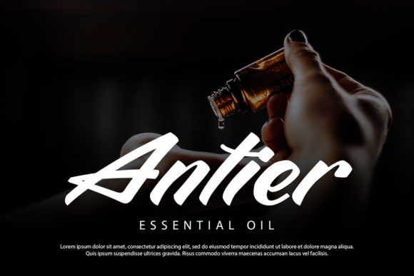Nocturnal Font PNG with transparent background - Preview 3