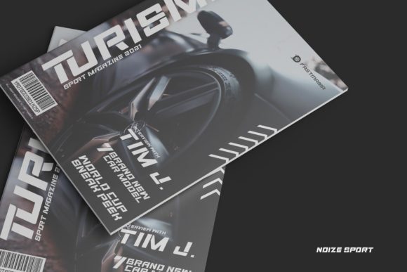 Noize Sport Font PNG with transparent background - Preview 4