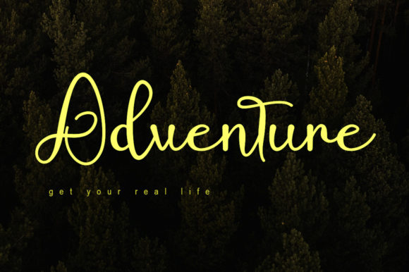 Orelly Font PNG with transparent background - Preview 2