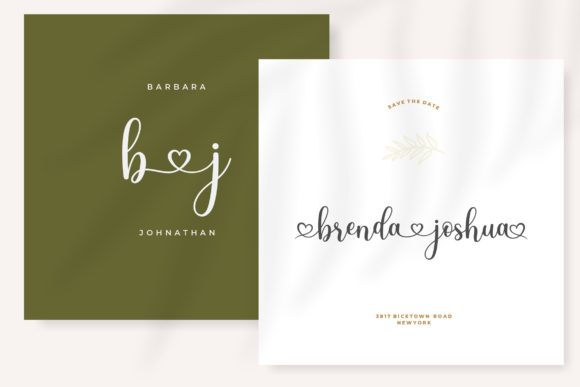 Samantha Calligraphy Font PNG with transparent background - Preview 2