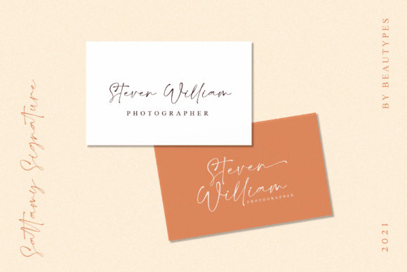 Sattamy Signature Font PNG with transparent background - Preview 4