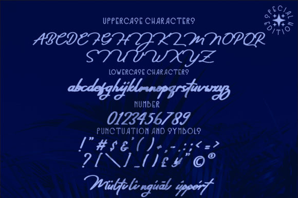 Sharon Minari Font PNG with transparent background - Preview 5