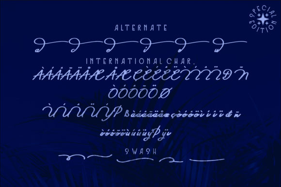 Sharon Minari Font PNG with transparent background - Preview 6