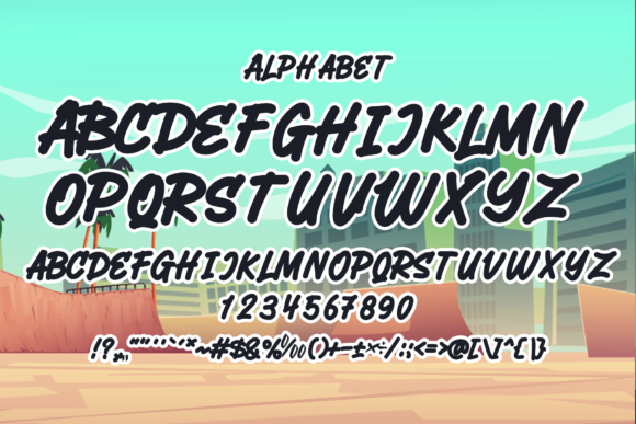 Alenos Font - Preview 2
